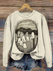Halloween Ghost Art sweatshirt