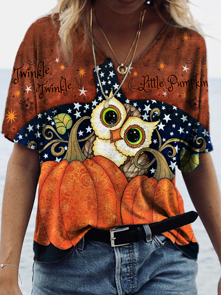 Twinkle Twinkle Little Pumpkin Art T Shirt