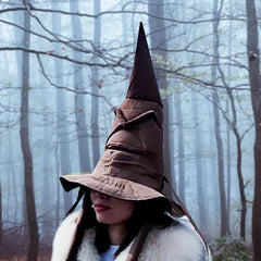 Halloween Witch Scene Atmosphere Dress Up Hat