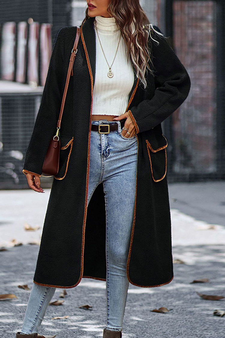 Fashionable All Match Long Sleeve Coat