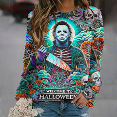 Welcome To Halloween Women'S Sweatshirt