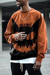 Halloween Cat Crewneck Sweatshirt