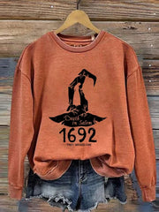 1692 They Missed One Salem Witch Printed Casual Sweatshirt
