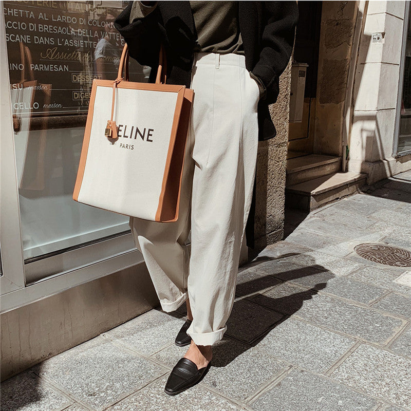 Women's Versatile loose straight-leg commuter harem pants