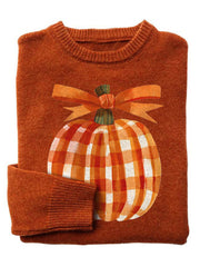 Women's Fall Pumpkins Halloween Art Sweater