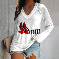 Women's Halloween Printed T-Shirts