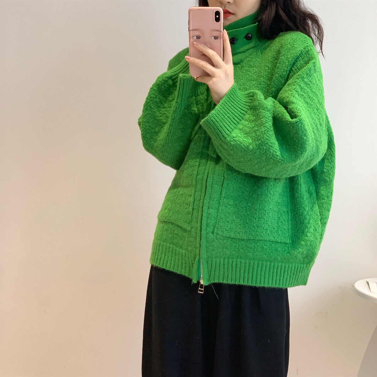 Niche Design New Loose Cozy Cardigan