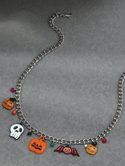 Lovely Halloween Elements Pendant Necklace