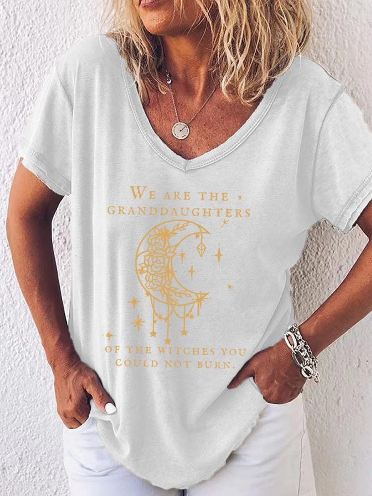 We Are the Granddaughters of the Witches You Could Not Burn Salem Witch T-Shirt