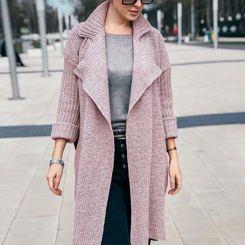 Casual Loose Knit Cardigan