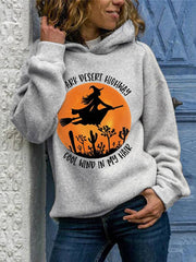 Women's On A Dark Desert Highway Cool Wind In My Hair Casual Hoodie