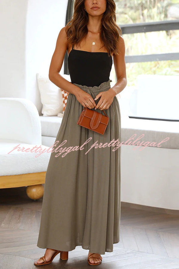 Full of Dreams Pocketed Wide Leg Pants