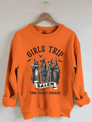 Girls Trip Salem Massachusetts Sweatshirt