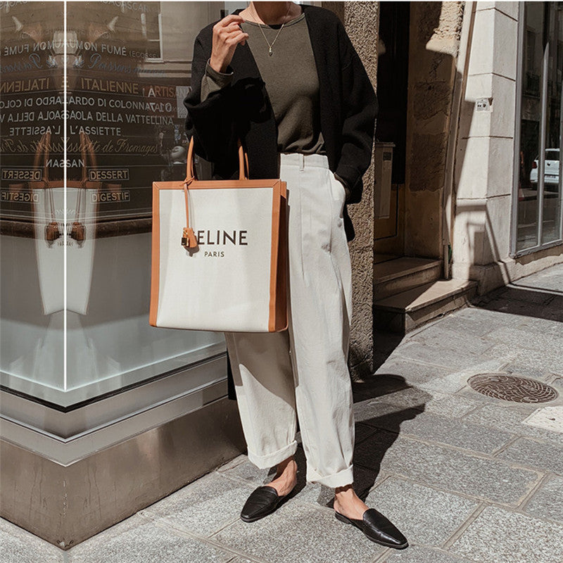 Women's Versatile loose straight-leg commuter harem pants