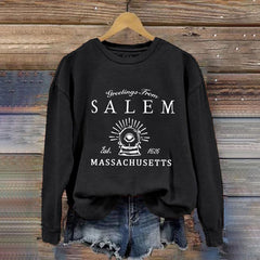 Greetings From Salem Massachusetts Sweatshirts