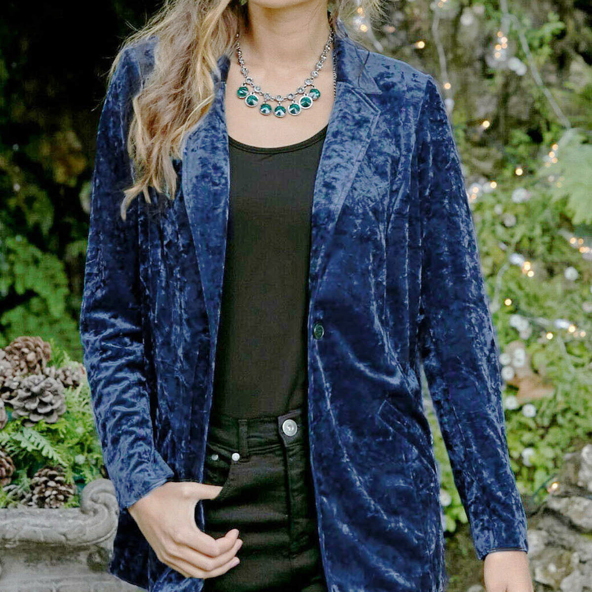 Casual Solid Color Long Sleeve Lapel Jacket