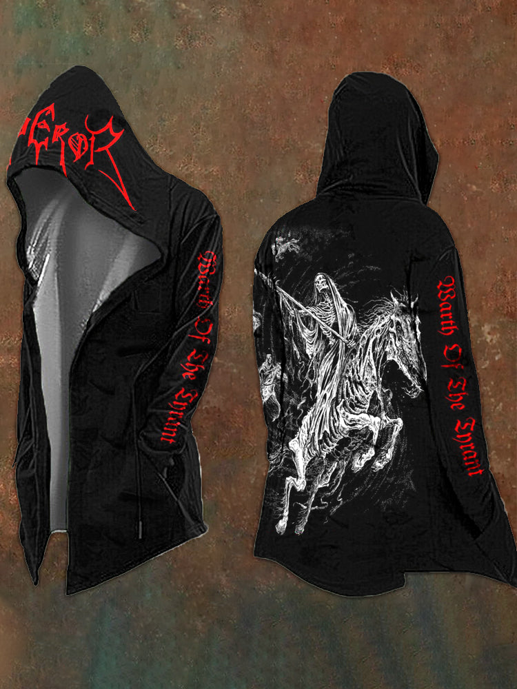 Norwegian Black Metal Band Print Men's Hooded Jacket