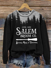 Salem Broom Co Dark Forest Contrast Washed Sweatshirt