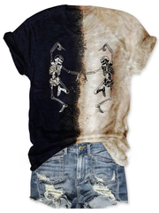 Dance Skull Halloween Tee