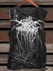 Black Metal Art Print Men's Tank Top