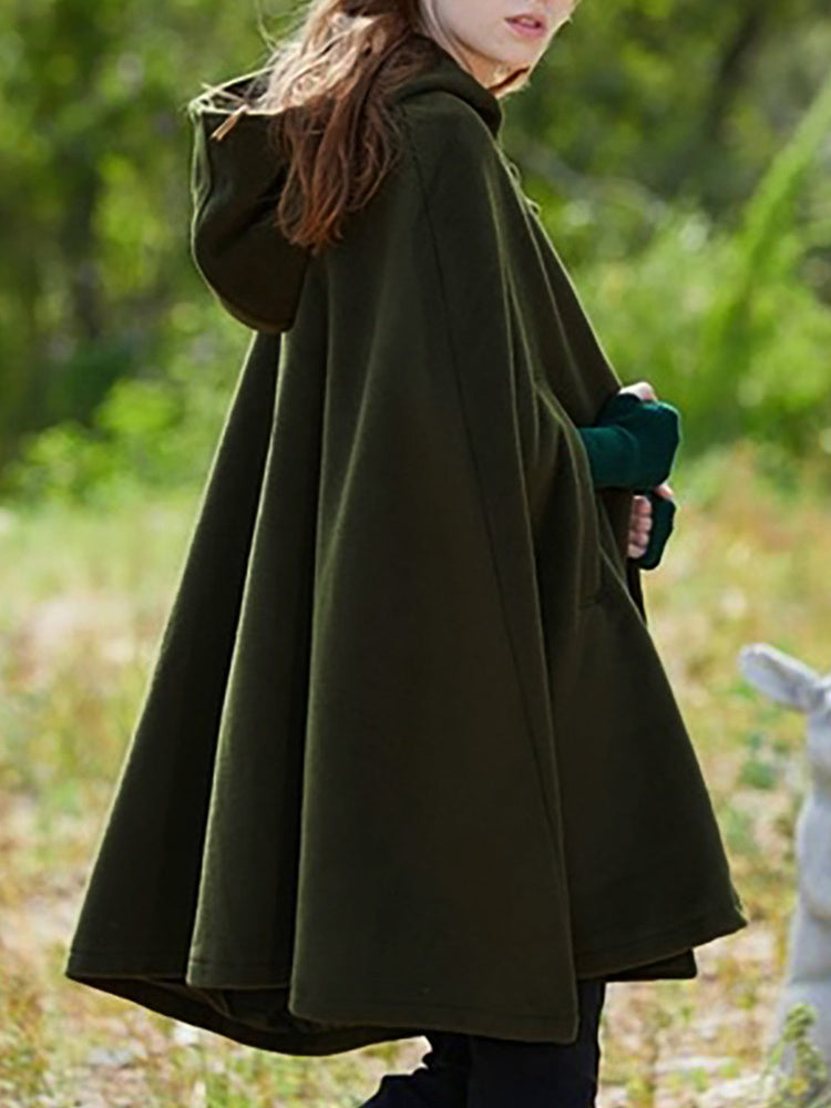 Gothic Hooded Cape Jacket