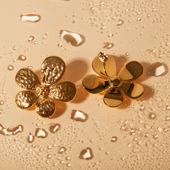 Fashionable Fresh Flower Earrings