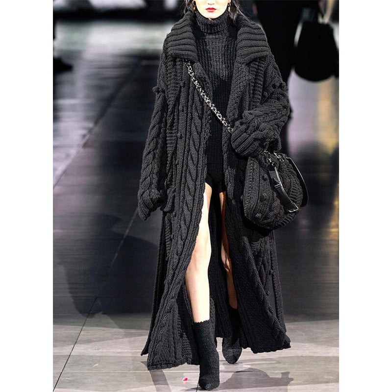 Fashion Loose Twist Knit Cardigan