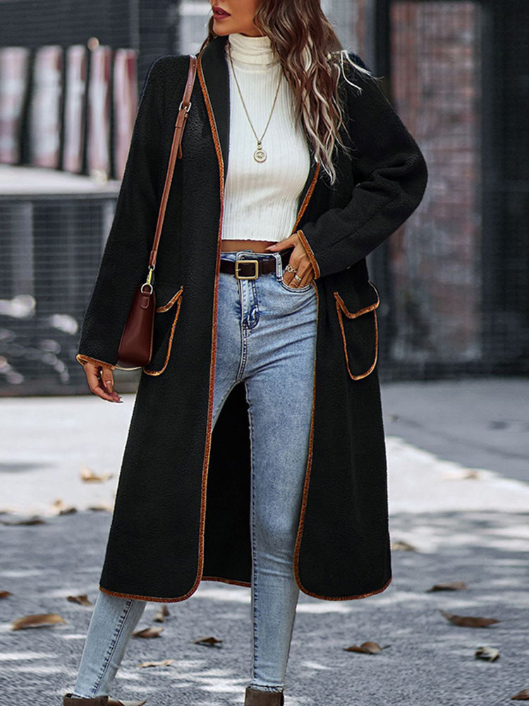 Fashionable All Match Long Sleeve Coat