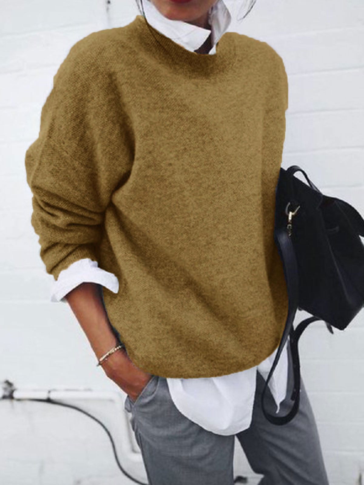 False Splicing Of Two Pieces  Classic Top