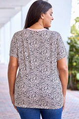 Women's Print O-neck T Shirt