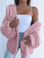 Women'S Fashion Casual Pendant Sleeves Cardigan Jacket