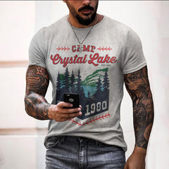 Men's Camp Crystal Lake Print T-Shirt