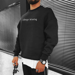 Halloween Men's Poker Print Sweatshirt