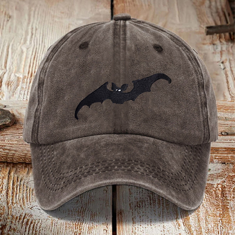 Unisex Distressed Washed Cotton Bat Baseball Cap