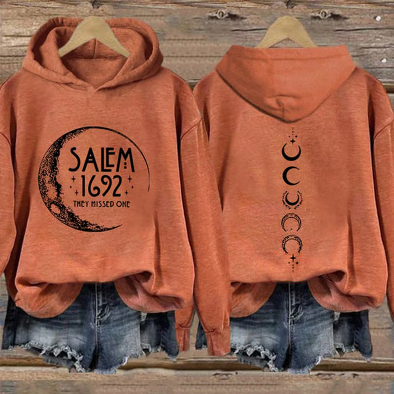 Salem 1692 They Missed One Casual Hoodie