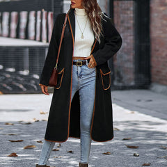 Fashionable All Match Long Sleeve Coat