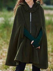Gothic Hooded Cape Jacket