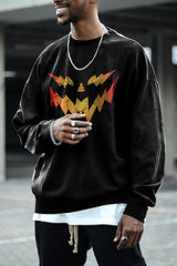 Halloween Pumpkin Crewneck Sweatshirt