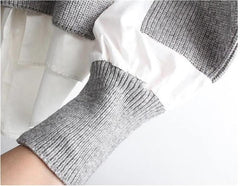 Elegant  Fake Two Piece Sweater