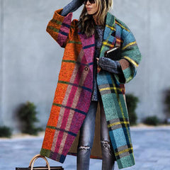 Modern Long Sleeve Halter Slim Overcoat
