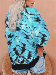 Lovely Ghost Inspired Tie Dye Sweatshirt