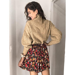 Exclusive Thickened Casual Jacquard Sweater Top