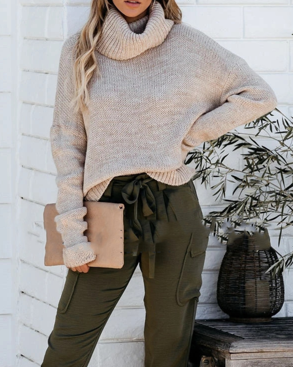 Turtleneck Jumper Woman