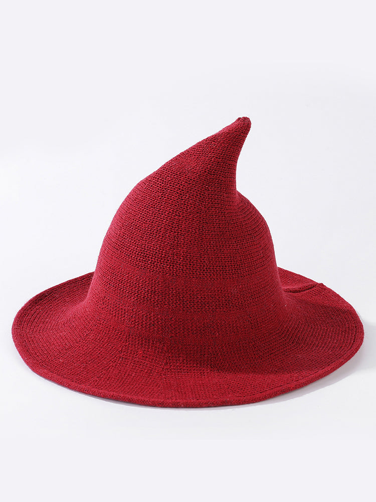 Halloween Witch Inspired Cozy Knit Hat
