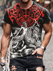 Black Metal Art Print Vintage T-Shirt