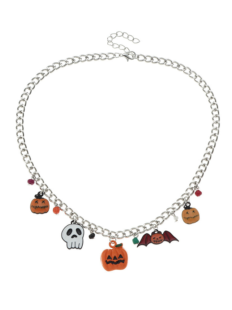Lovely Halloween Elements Pendant Necklace