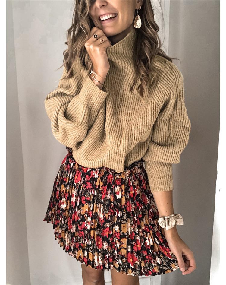 Exclusive Thickened Casual Jacquard Sweater Top