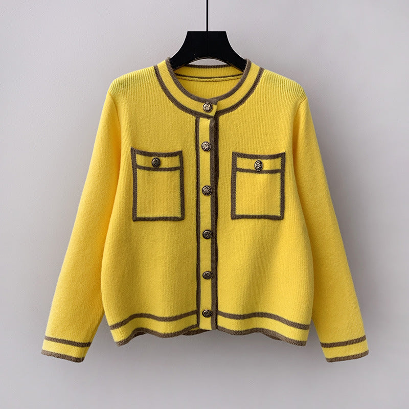 Elegant Short Version  Sweater Cardigan