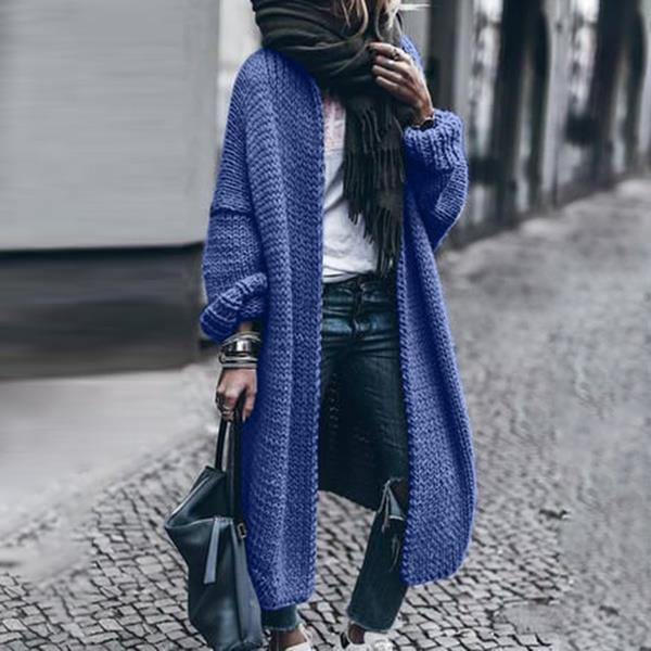 Fashion Loose Mid-length Sweater Cardigan