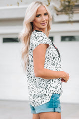Women's Trend Wild Flower Embroidered Shift Tops